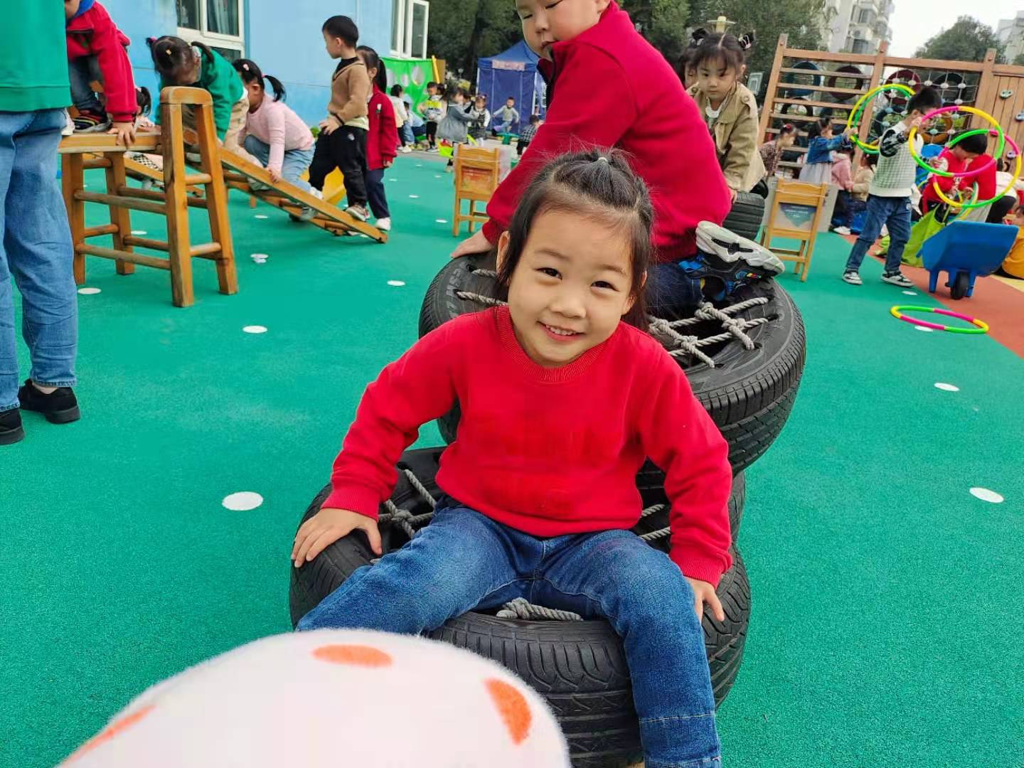 愉快的户外活动